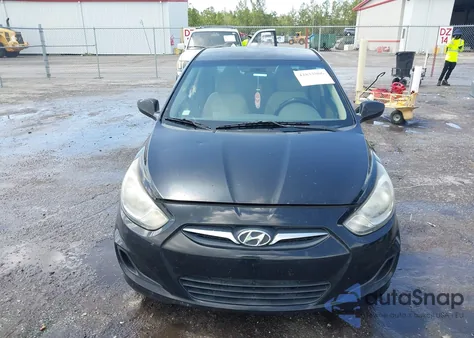 2012 Hyundai Accent Gls/Gs из США, поврежденный, VIN KMHCT4AEXCU122850